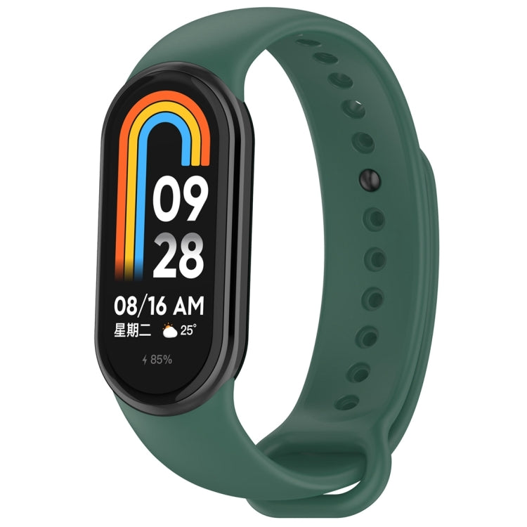 Cinturino di ricambio per spina in acciaio inossidabile tinta unita, For Xiaomi Mi Band 8