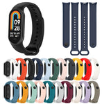 Cinturino di ricambio per spina in acciaio inossidabile tinta unita, For Xiaomi Mi Band 8