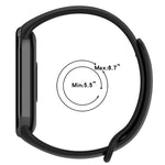 Cinturino di ricambio per spina in acciaio inossidabile tinta unita, For Xiaomi Mi Band 8