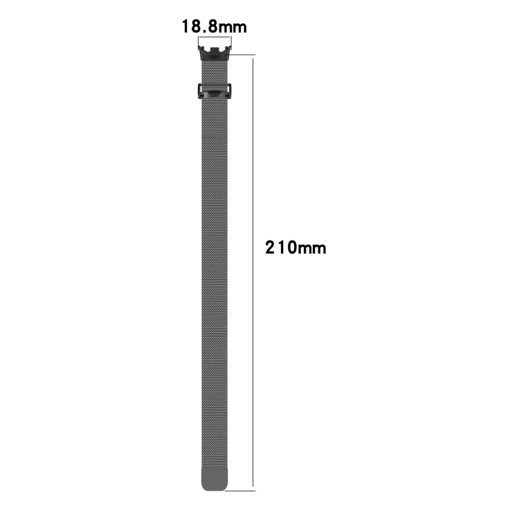 Cinturino in metallo milanese, For Xiaomi Mi Band 8