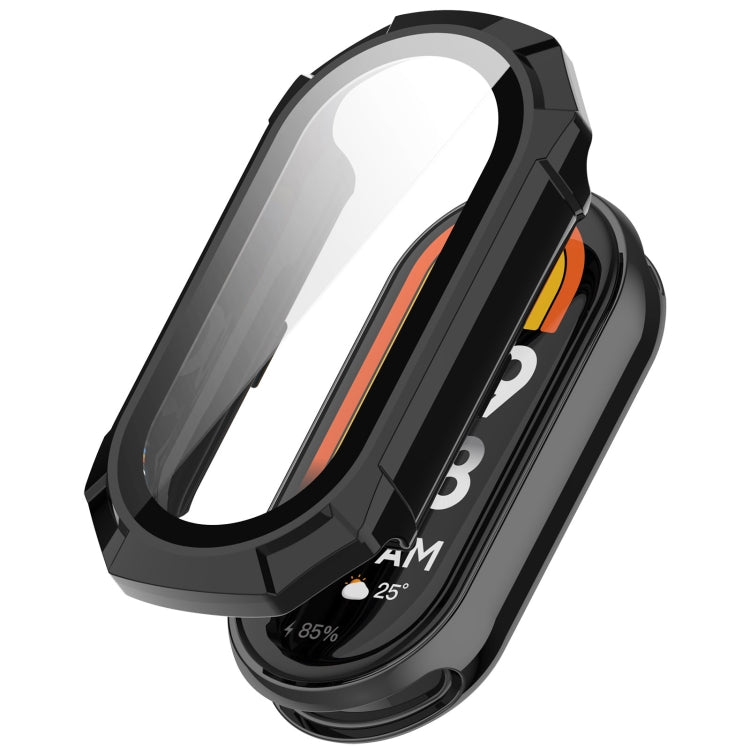 Custodia protettiva integrata per PC + vetro temperato, For Xiaomi Mi Band 8