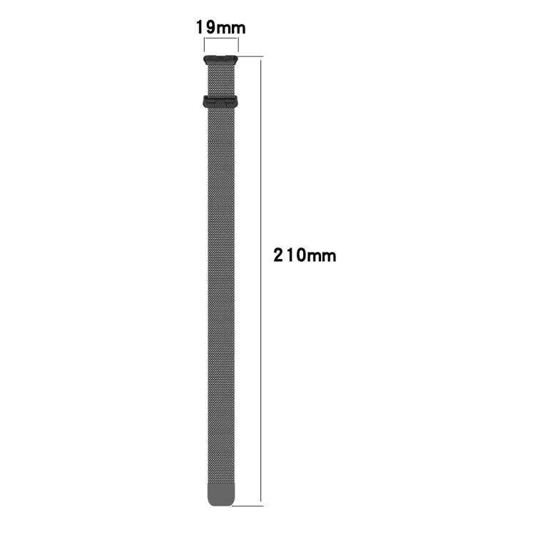 Cinturino in metallo milanese, For Huawei Band 10 / 9 / 8