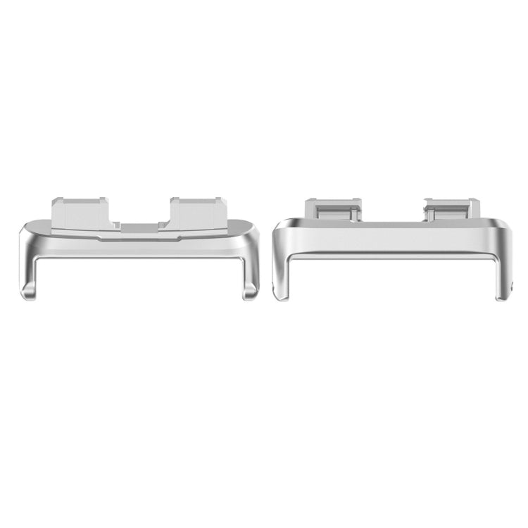 1 Pair Stainless Steel Metal Strap Connectors, For Huawei Band 8