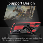 Armor Warrior PC antiurto + custodia per telefono in TPU, For Xiaomi Redmi Note 12 Pro 5G Global, For Xiaomi Redmi Note 12 4G Global, For Xiaomi Redmi Note 12 5G Global, For Xiaomi Redmi 12C