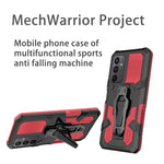 Armor Warrior PC antiurto + custodia per telefono in TPU, For Samsung Galaxy A24 4G, For Samsung Galaxy A34, For Samsung Galaxy A54