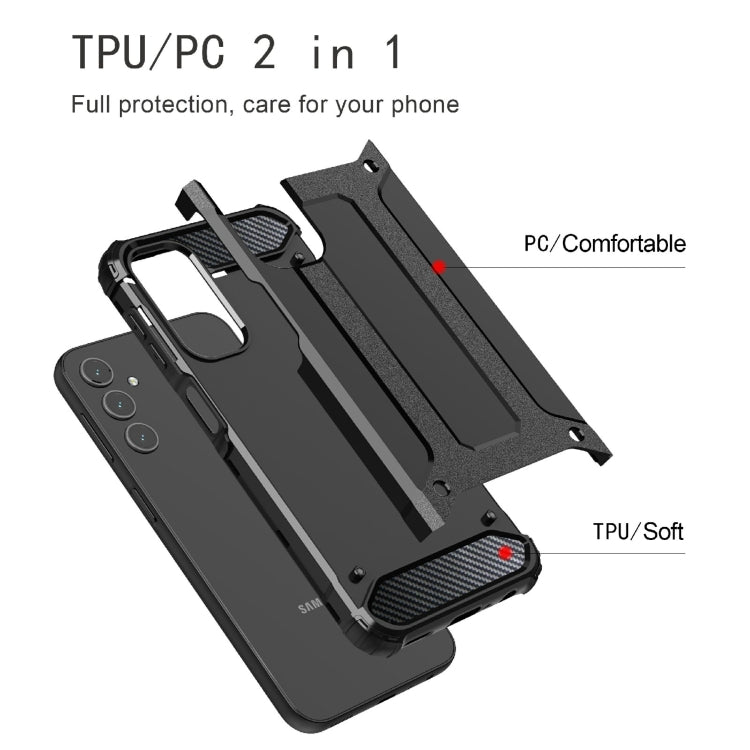 Custodia rigida per PC in TPU con armatura magica, For Samsung Galaxy A24