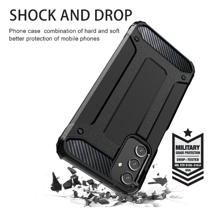 Custodia rigida per PC in TPU con armatura magica, For Samsung Galaxy A24