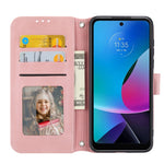 Custodia per telefono in pelle con effetto pelle a righe in rilievo, For Motorola Moto G Play 5G, For Motorola Moto G Stylus 5G 2023, For Xiaomi Redmi Note 12 5G Global, For Xiaomi Redmi Note 12 Pro 5G Global