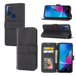 Custodia per telefono in pelle con effetto pelle a righe in rilievo, For Motorola Moto G Play 5G, For Motorola Moto G Stylus 5G 2023, For Xiaomi Redmi Note 12 5G Global, For Xiaomi Redmi Note 12 Pro 5G Global