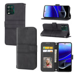 Custodia per telefono in pelle con effetto pelle a righe in rilievo, For Motorola Moto G Play 5G, For Motorola Moto G Stylus 5G 2023, For Xiaomi Redmi Note 12 5G Global, For Xiaomi Redmi Note 12 Pro 5G Global