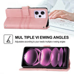 Custodia per telefono in pelle con effetto pelle a righe in rilievo, For Redmi Note 12 Pro+ 5G Global, For Xiaomi Redmi Note 12 4G Global, For Xiaomi Redmi 12C, For Samsung Galaxy S23 5G