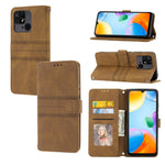 Custodia per telefono in pelle con effetto pelle a righe in rilievo, For Redmi Note 12 Pro+ 5G Global, For Xiaomi Redmi Note 12 4G Global, For Xiaomi Redmi 12C, For Samsung Galaxy S23 5G