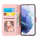 Custodia per telefono in pelle con effetto pelle a righe in rilievo, For Samsung Galaxy S23+ 5G, For Samsung Galaxy S23 Ultra 5G, For Samsung Galaxy A14 5G, For Samsung Galaxy A34 5G