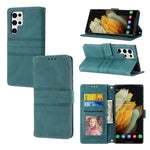 Custodia per telefono in pelle con effetto pelle a righe in rilievo, For Samsung Galaxy S23+ 5G, For Samsung Galaxy S23 Ultra 5G, For Samsung Galaxy A14 5G, For Samsung Galaxy A34 5G