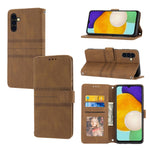 Custodia per telefono in pelle con effetto pelle a righe in rilievo, For Samsung Galaxy S23+ 5G, For Samsung Galaxy S23 Ultra 5G, For Samsung Galaxy A14 5G, For Samsung Galaxy A34 5G