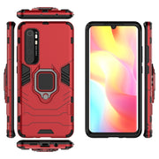 Custodia protettiva anticaduta per PC + TPU con supporto per anello, For Xiaomi Mi Note 10 Lite