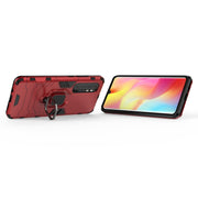 Custodia protettiva anticaduta per PC + TPU con supporto per anello, For Xiaomi Mi Note 10 Lite