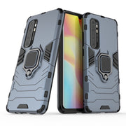 Custodia protettiva anticaduta per PC + TPU con supporto per anello, For Xiaomi Mi Note 10 Lite