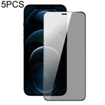 5 pezzi DUX DUCIS 0,33 mm 9H Pellicola in vetro temperato HD anti-spia ad alto contenuto di alluminio, For iPhone 13 mini, For iPhone 12 / 12 Pro, For iPhone 12 mini, For iPhone 12 Pro Max, For iPhone SE 2022 / 2020 / 7 / 8, For iPhone 7 Plus / 8 Plus ...