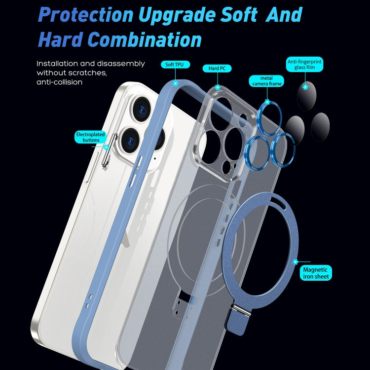 Custodia per telefono con supporto magnetico MagSafe serie Metal Eyes, For iPhone 14, For iPhone 14 Plus, For iPhone 14 Pro, For iPhone 14 Pro Max