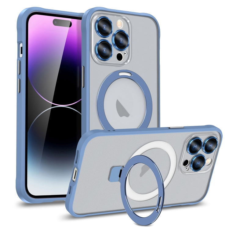 Custodia per telefono con supporto magnetico MagSafe serie Metal Eyes, For iPhone 14, For iPhone 14 Plus, For iPhone 14 Pro, For iPhone 14 Pro Max