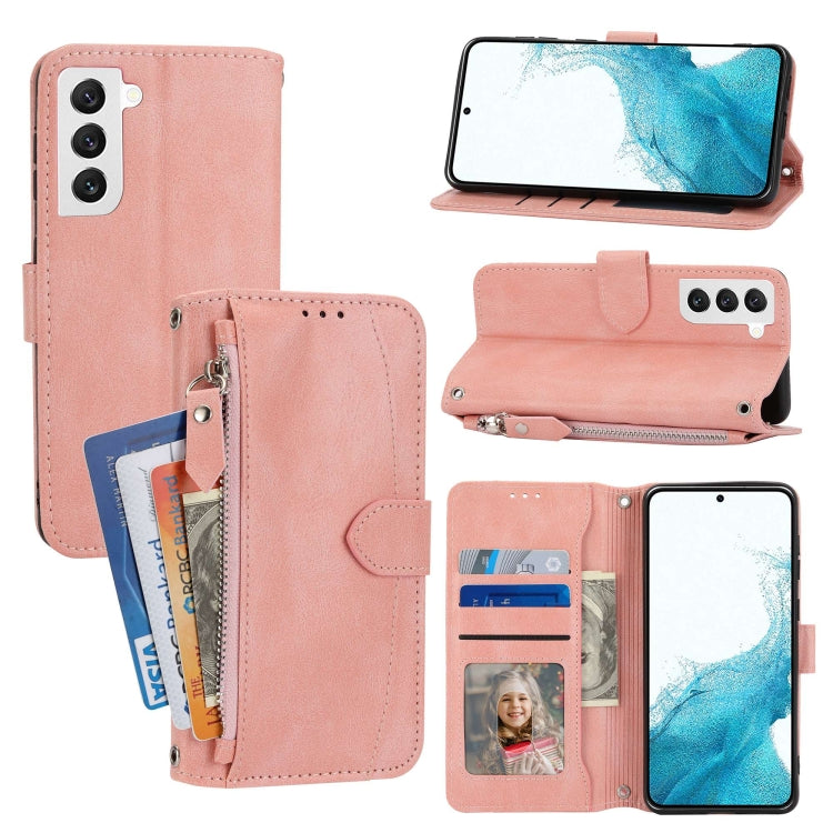 Custodia per cellulare in pelle con cerniera in pelle d'olio, For Xiaomi Redmi 12C, For Samsung Galaxy S23 5G, For Samsung Galaxy S23+ 5G, For Samsung Galaxy S23 Ultra 5G