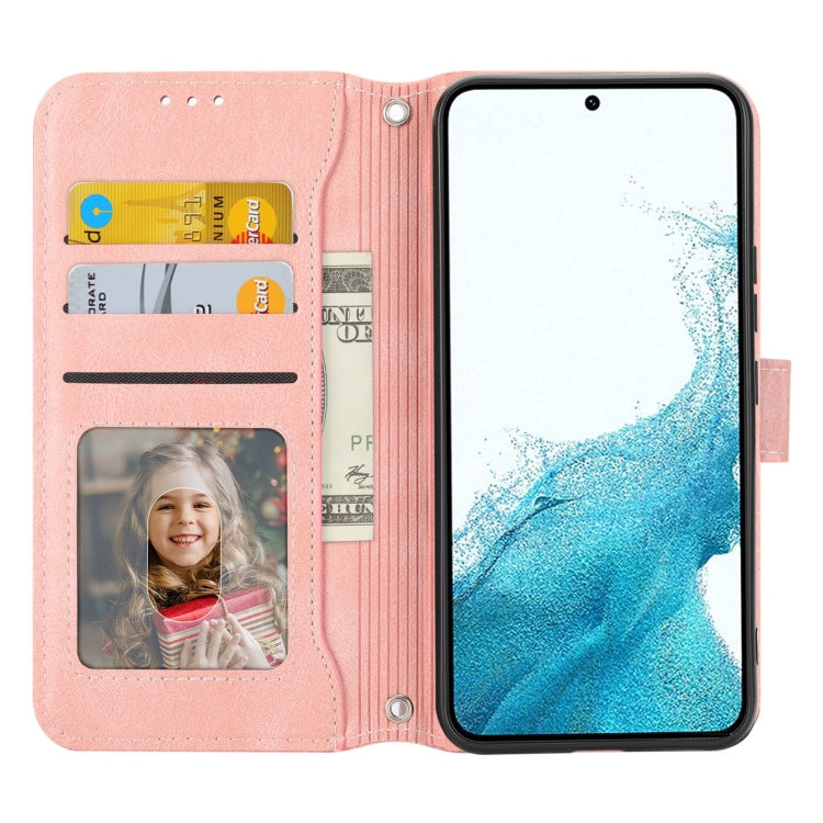 Custodia per cellulare in pelle con cerniera in pelle d'olio, For Samsung Galaxy A14 5G, For Samsung Galaxy A34 5G, For Samsung Galaxy A54 5G