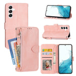 Custodia per cellulare in pelle con cerniera in pelle d'olio, For Samsung Galaxy A14 5G, For Samsung Galaxy A34 5G, For Samsung Galaxy A54 5G