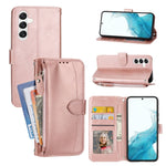 Custodia per cellulare in pelle con cerniera in pelle d'olio, For Samsung Galaxy A14 5G, For Samsung Galaxy A34 5G, For Samsung Galaxy A54 5G