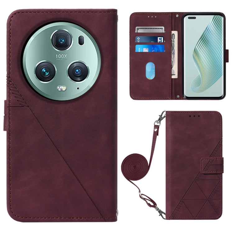 Custodia per cellulare in pelle con flip in rilievo 3D a tracolla, For OnePlus Ace 2 5G / 11R 5G, For Honor Magic5 Pro, For Motorola Moto G Stylus 5G 2023, For Nokia C02 TA-1522