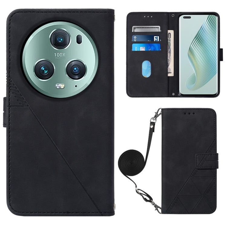 Custodia per cellulare in pelle con flip in rilievo 3D a tracolla, For OnePlus Ace 2 5G / 11R 5G, For Honor Magic5 Pro, For Motorola Moto G Stylus 5G 2023, For Nokia C02 TA-1522