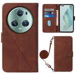 Custodia per cellulare in pelle con flip in rilievo 3D a tracolla, For OnePlus Ace 2 5G / 11R 5G, For Honor Magic5 Pro, For Motorola Moto G Stylus 5G 2023, For Nokia C02 TA-1522