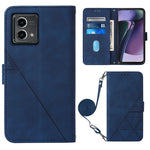 Custodia per cellulare in pelle con flip in rilievo 3D a tracolla, For OnePlus Ace 2 5G / 11R 5G, For Honor Magic5 Pro, For Motorola Moto G Stylus 5G 2023, For Nokia C02 TA-1522