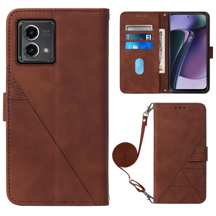 Custodia per cellulare in pelle con flip in rilievo 3D a tracolla, For OnePlus Ace 2 5G / 11R 5G, For Honor Magic5 Pro, For Motorola Moto G Stylus 5G 2023, For Nokia C02 TA-1522