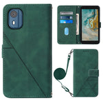 Custodia per cellulare in pelle con flip in rilievo 3D a tracolla, For OnePlus Ace 2 5G / 11R 5G, For Honor Magic5 Pro, For Motorola Moto G Stylus 5G 2023, For Nokia C02 TA-1522