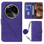 Custodia per cellulare in pelle con flip in rilievo 3D a tracolla, For OPPO Find X6, For OPPO Find X6 Pro, For OPPO Reno8 T 5G / A1 Pro 5G Global, For Realme 10 4G