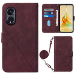 Custodia per cellulare in pelle con flip in rilievo 3D a tracolla, For OPPO Find X6, For OPPO Find X6 Pro, For OPPO Reno8 T 5G / A1 Pro 5G Global, For Realme 10 4G