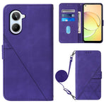 Custodia per cellulare in pelle con flip in rilievo 3D a tracolla, For OPPO Find X6, For OPPO Find X6 Pro, For OPPO Reno8 T 5G / A1 Pro 5G Global, For Realme 10 4G