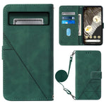 Custodia per cellulare in pelle con flip in rilievo 3D a tracolla, For Google Pixel 8, For Google Pixel 8 Pro, For Xiaomi Redmi Note 12 4G Global, For Xiaomi Redmi Note 12 Pro+ 5G Global