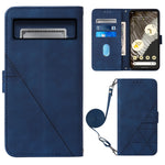 Custodia per cellulare in pelle con flip in rilievo 3D a tracolla, For Google Pixel 8, For Google Pixel 8 Pro, For Xiaomi Redmi Note 12 4G Global, For Xiaomi Redmi Note 12 Pro+ 5G Global