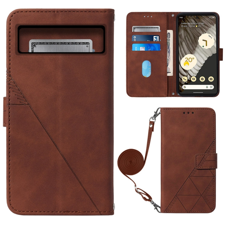 Custodia per cellulare in pelle con flip in rilievo 3D a tracolla, For Google Pixel 8, For Google Pixel 8 Pro, For Xiaomi Redmi Note 12 4G Global, For Xiaomi Redmi Note 12 Pro+ 5G Global