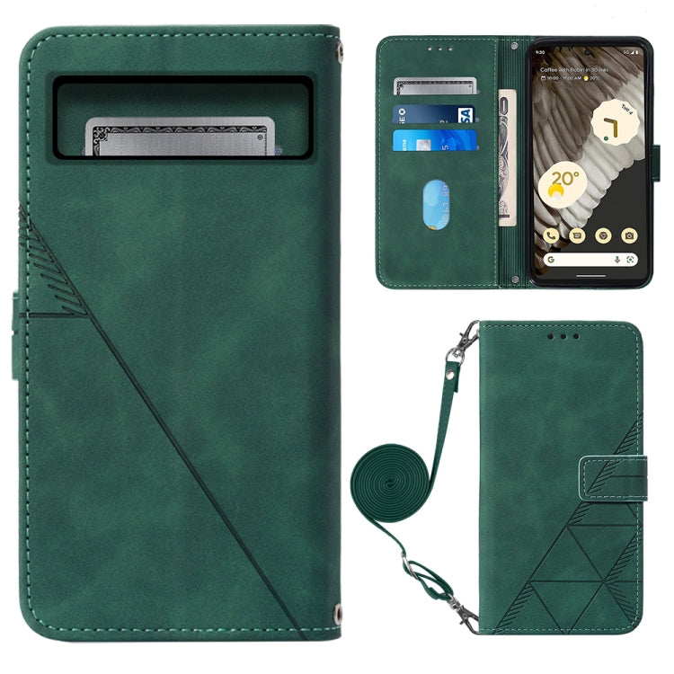 Custodia per cellulare in pelle con flip in rilievo 3D a tracolla, For Google Pixel 8, For Google Pixel 8 Pro, For Xiaomi Redmi Note 12 4G Global, For Xiaomi Redmi Note 12 Pro+ 5G Global