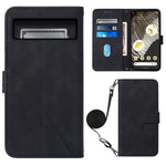Custodia per cellulare in pelle con flip in rilievo 3D a tracolla, For Google Pixel 8, For Google Pixel 8 Pro, For Xiaomi Redmi Note 12 4G Global, For Xiaomi Redmi Note 12 Pro+ 5G Global
