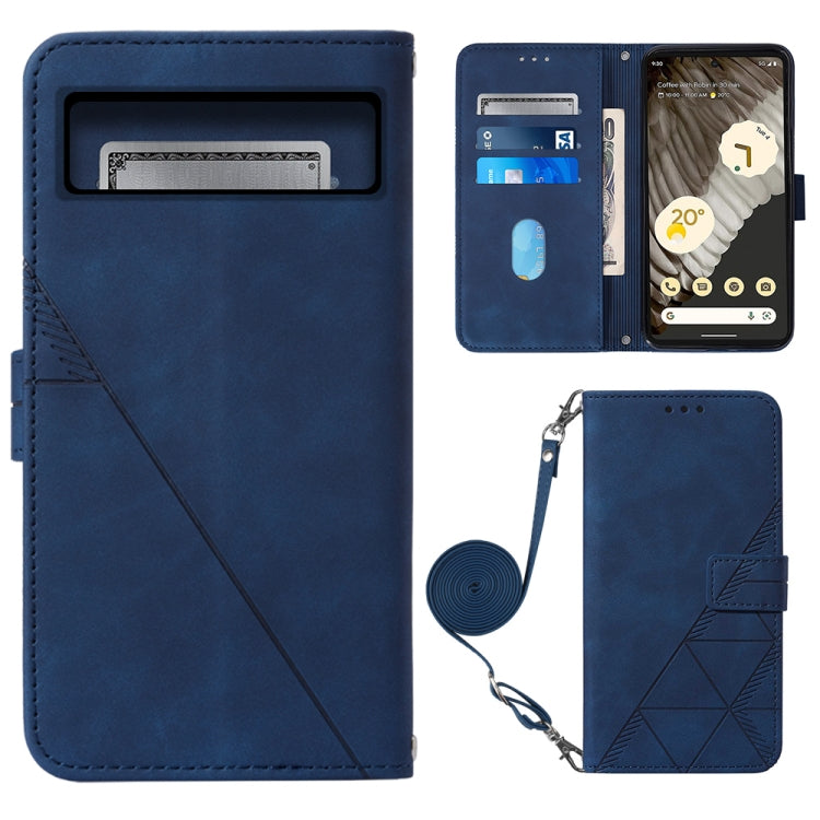 Custodia per cellulare in pelle con flip in rilievo 3D a tracolla, For Google Pixel 8, For Google Pixel 8 Pro, For Xiaomi Redmi Note 12 4G Global, For Xiaomi Redmi Note 12 Pro+ 5G Global