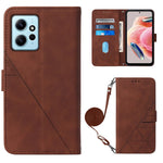 Custodia per cellulare in pelle con flip in rilievo 3D a tracolla, For Google Pixel 8, For Google Pixel 8 Pro, For Xiaomi Redmi Note 12 4G Global, For Xiaomi Redmi Note 12 Pro+ 5G Global