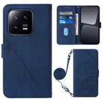 Custodia per cellulare in pelle con flip in rilievo 3D a tracolla, For Xiaomi 13, For Xiaomi 13 Lite 5G, For Xiaomi 13 Pro, For Xiaomi Poco X5 Pro 5G