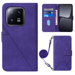 Custodia per cellulare in pelle con flip in rilievo 3D a tracolla, For Xiaomi 13, For Xiaomi 13 Lite 5G, For Xiaomi 13 Pro, For Xiaomi Poco X5 Pro 5G