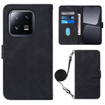 Custodia per cellulare in pelle con flip in rilievo 3D a tracolla, For Xiaomi 13, For Xiaomi 13 Lite 5G, For Xiaomi 13 Pro, For Xiaomi Poco X5 Pro 5G
