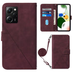 Custodia per cellulare in pelle con flip in rilievo 3D a tracolla, For Xiaomi 13, For Xiaomi 13 Lite 5G, For Xiaomi 13 Pro, For Xiaomi Poco X5 Pro 5G
