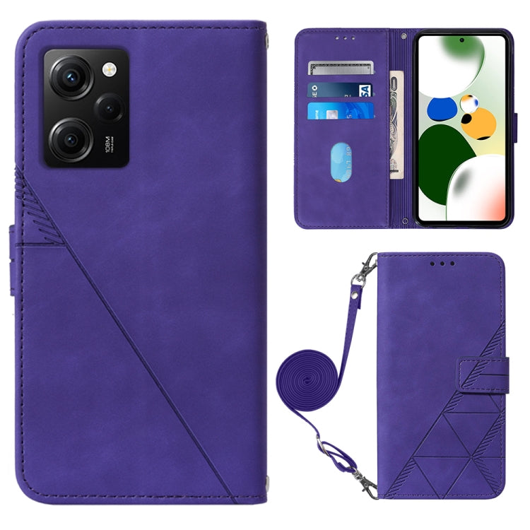 Custodia per cellulare in pelle con flip in rilievo 3D a tracolla, For Xiaomi 13, For Xiaomi 13 Lite 5G, For Xiaomi 13 Pro, For Xiaomi Poco X5 Pro 5G